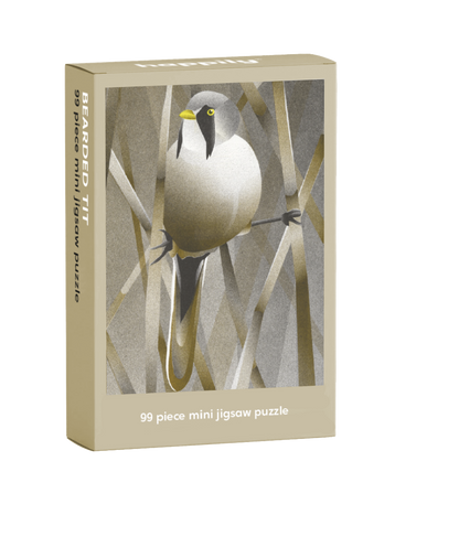 Bearded Tit - 99 Piece Mini Jigsaw Puzzle