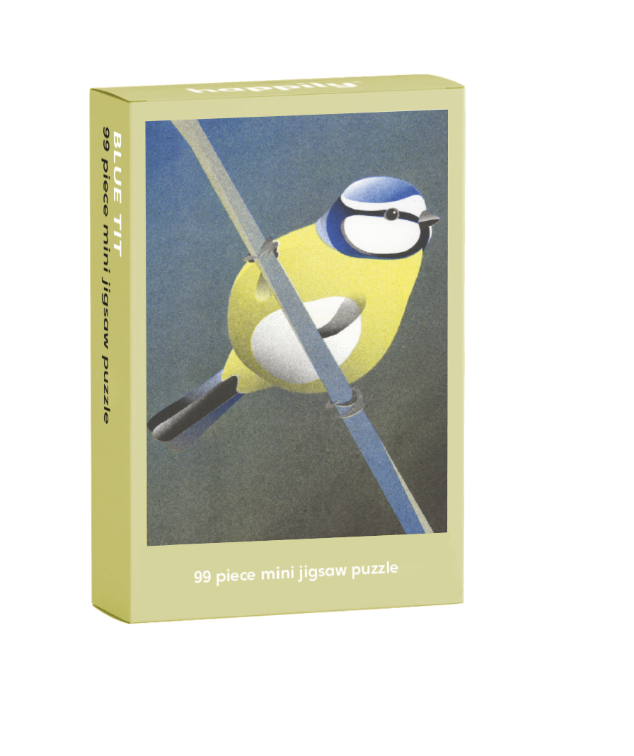 Blue Tit - 99 Piece Mini Jigsaw Puzzle